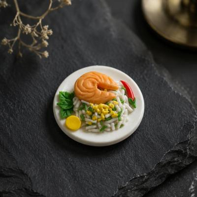 مگنت سبزی پلو ماهی