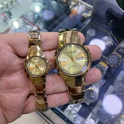 ساعت ست زنانه مردانه رادو سرامیک تنگستن رنگ ثابت ژاپن