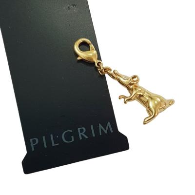 آویز چند کاره طرح موش طلایی ، بسیار زیبا و حرفه ای از برند Pilgrim اصل