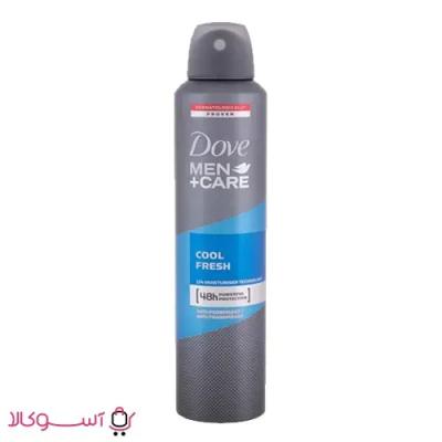 اسپری ضد تعریق مردانه داو مدل COOL FRESH حجم 250 میل