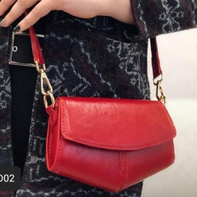 کیف دوشی زنانه چرم طبیعی