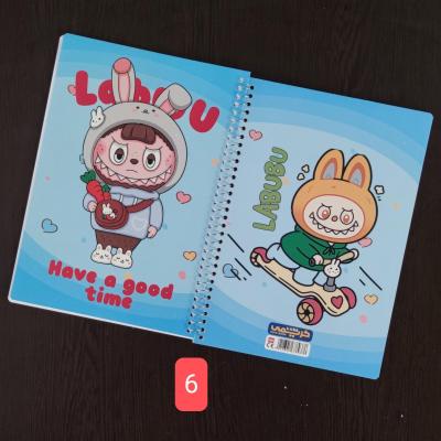 دفتر مشق 50 برگ لبوبو طرح 6