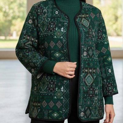 مانتو کتی زنانه مدل گلیمی