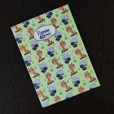 دفتر نقاشی 40 برگ طرح حیوانات 2