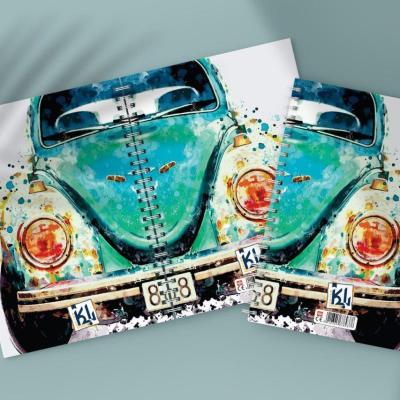 دفتر مشق 100 برگ طرح فولکس