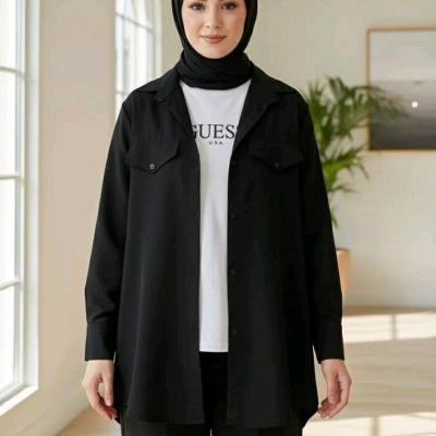 مانتو اسپرت زنانه مدل مشکی