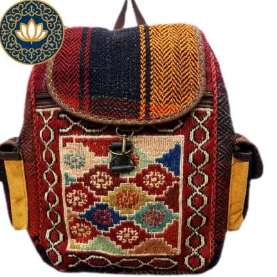 کوله پشتی دستباف مغان لوتوس کد2