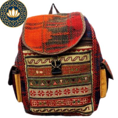 کوله پشتی دستباف مغان لوتوس کد3