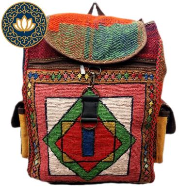 کوله پشتی دستباف مغان لوتوس کد4