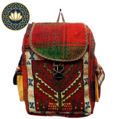 کوله پشتی دستباف مغان لوتوس کد 8