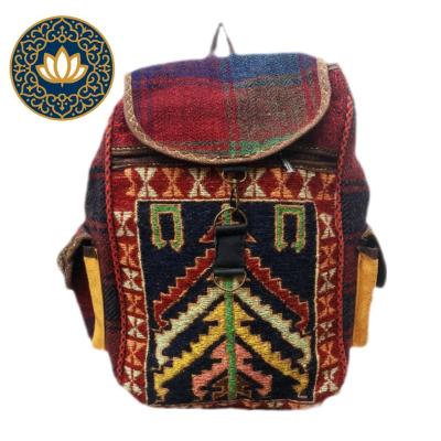 کوله پشتی دستباف مغان لوتوس کد 18
