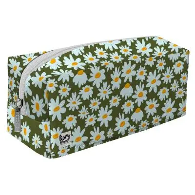 جامدادی تک زیپ مسترراد طرح گل مینا