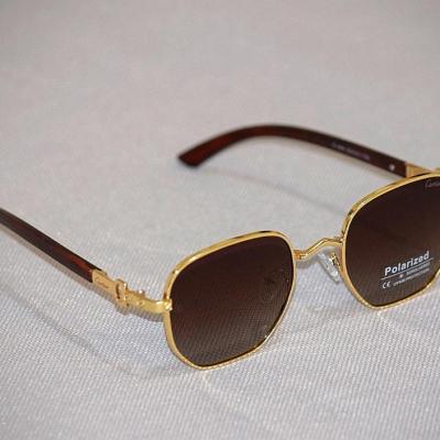 عینک آفتابی مردانه و زنانه چندظلعی UV400 پلاریزه کارتیر Cartier