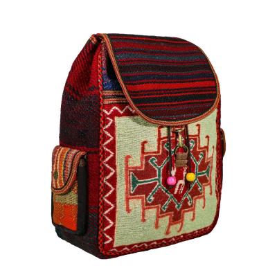 کوله پشتی دستباف مغان لوتوس کد 22
