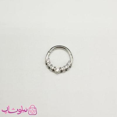 پیرسینگ دیث یا سپتوم مدل دایره نگیندار کد 369