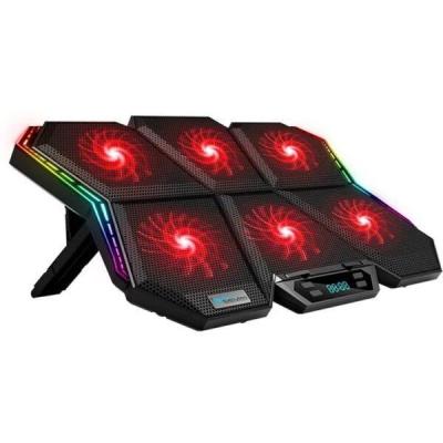 پایه خنک کننده لپ تاپ کول کلد CoolCold K40 | کول پد گیمینگ RGB