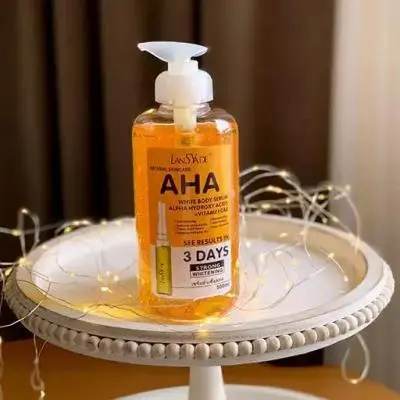 سرم سفید کننده و روشن کننده تخصصی بدن AHA لنسیاد 500 میل 100 درصد اصل