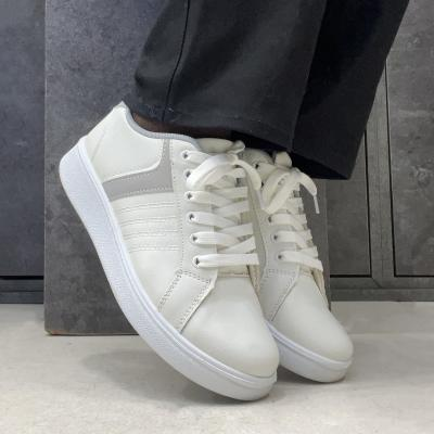 کفش ونس زنانه سفید مدل نقره سایز بندی 37 تا 40