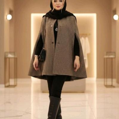 شنل سمانه پیردوپیل پشمی