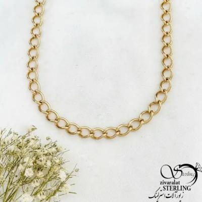 زنجیر (گردنبند) طرح کارتیر برند ژوپینگ مشابه طلا کد 21100