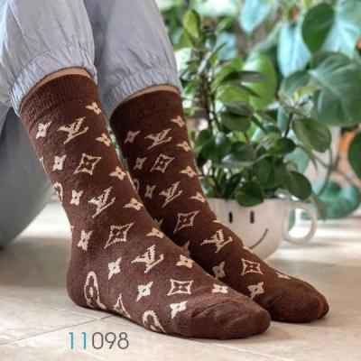 جوراب ساقدار آنتی باکتریال طرح LV