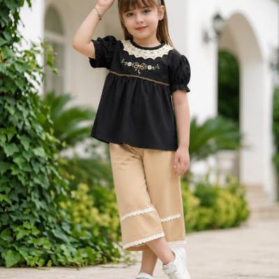 ست تیشرت و شلوارک دخترانه،مناسب حدود 3 تا 10 سال