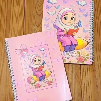 دفتر سیمی 50 برگ دخترانه
