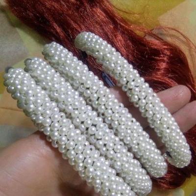 تل مو نشکن مروارید دوزی شده