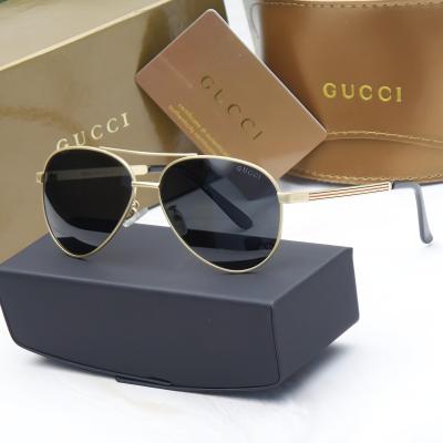 عینک آفتابی خلبانی گوچی GUCCI G5502