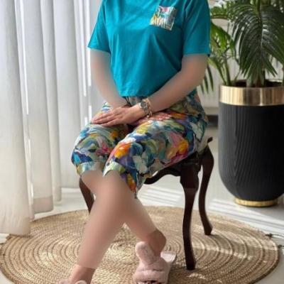 کراپ شلوارک زنانه راحتی