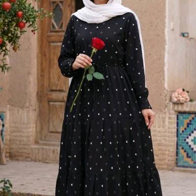 پیراهن فول کلوش چین دار