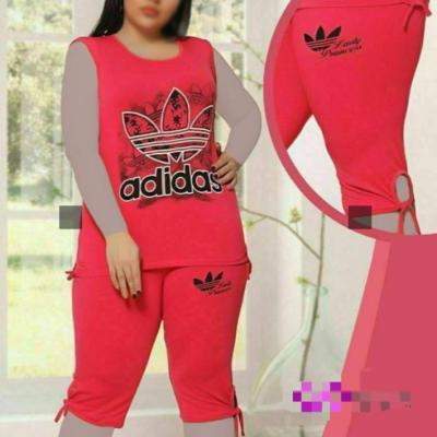 ست ورزشی ست باشگاهی تاپ‌شلوارک‌قواره دار