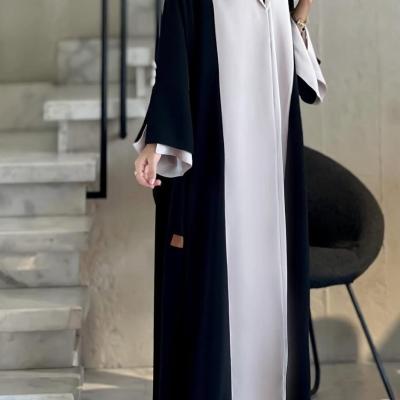 مانتو کتی زنانه کرپ مدل مانتو کتی دو رنگ سایزبندی کامل