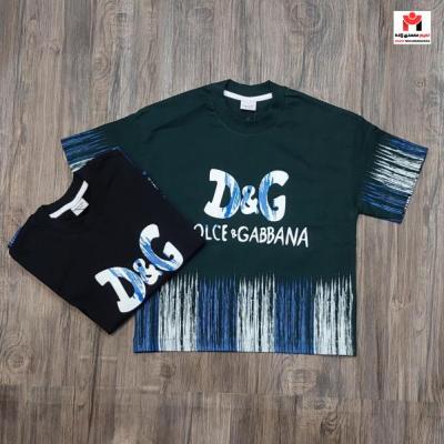 تیشرت باکسی بچگانه سایز 50-70 D&G