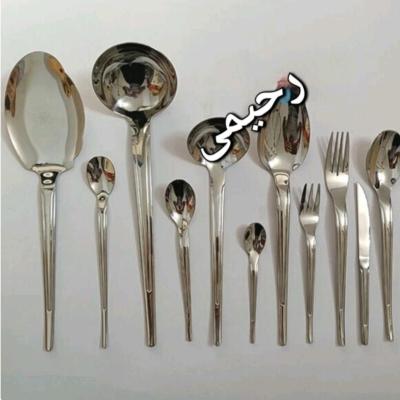 سرویس قاشق و چنگال 24 نفره 120 پارچه یونیک آلمانی طرح شیک و ساده