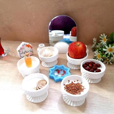 ست هفت سین کاسه ای پایه دار