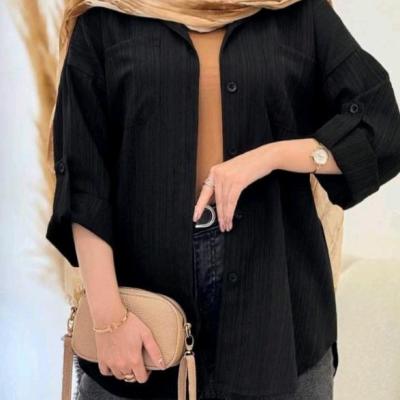 مانتو مشکی زنانه مانتو محرمی شومیز زنانه