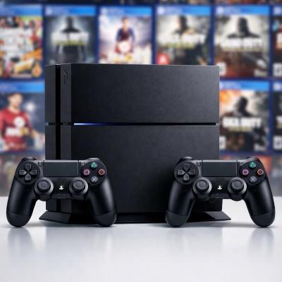 پلی استیشن ps4 fat 1tb یک ترابایت کپی خور دو دسته نو آکبند