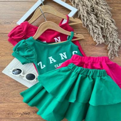 تی شرت دامن Zanc دخترانه کد :4680