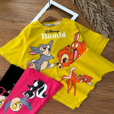 تی شرت شلوار Bambi 45 50 دخترانه کد :4728