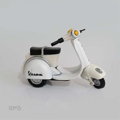 موتور فلزی وسپا ( عقب کش ) سفید