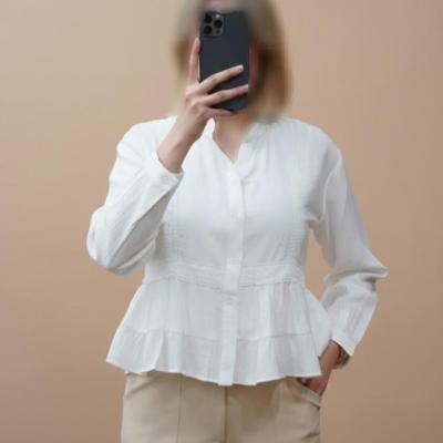 شومیز زنانه گیپوردوزی مدل راوین وارداتی ترک