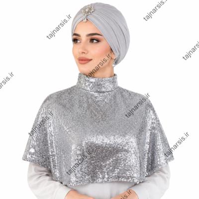 یقه حجاب درخشان