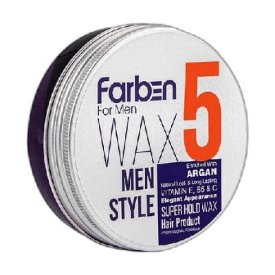 واکس مو فاربن شماره 5 Farben Hair Wax For Men حجم 150 میلی‌لیتر