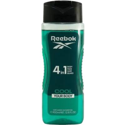 شامپو سر و بدن ریبوک کول چندکاره Reebok Cool Your Body حجم 400 میل