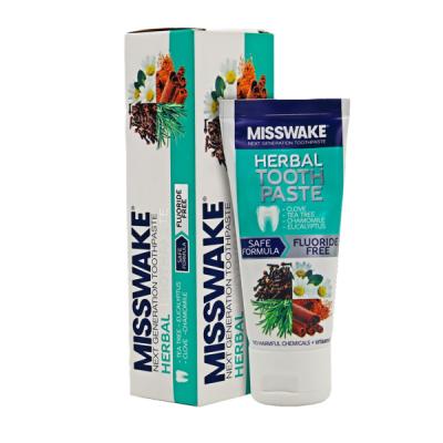 خمیر دندان میسویک هربال آبی مدل  Misswake herbal toothpaste 75 ml