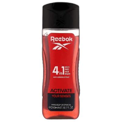 شامپو سر و بدن ریبوک اکتیو چندکاره Reebok Activate Your Senses حجم 400 میل