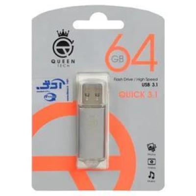 فلش مموری کویین تک مدل Quick ظرفیت 64 گیگابایت USB 3.1