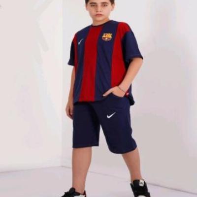 تیشرت شلوارک بارسلونا K5543(