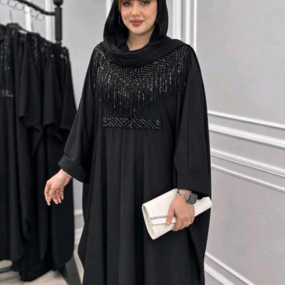 مانتو عبایی سینه ریش مجلسی